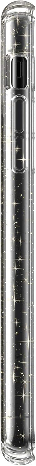 Speck iPhone 11 Pro Max Case - Presidio Clear + Glitter - Protective Ultra Thin Slim Hard Anti Scratch Cover, Clear/Gold Glitter (130027-5636)...