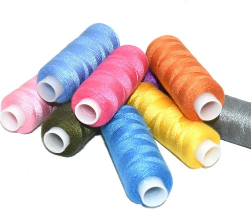 Sewing Thread 30 Colors Sewing Industrial Machine and Hand Stitching 250 Yards Each Sewing Thread Polyester...