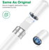 iMangoo 2 Pack Lightning Charging Cable Adapters for Apple Pencil 1st Generation Magnetic Replacement Cap Silicone Protective Cap Holder for iPad ...