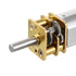 uxcell Micro Speed Reduction Motor DC 6V 50RPM with Full Metal Gearbox 0.18A Electric Gear Box Motor with 2 Terminals for DIY RC...