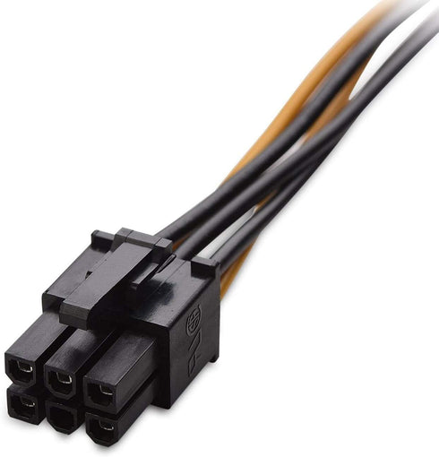6 Pin to SATA Power Cable Adapter (PCIe to SATA 15 Pin), Graphics Video Card Power Cable (20CM/8inch)...