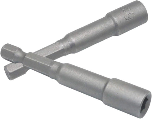 6mm Hex Shank Magnetic Nut Driver Power Screw Drill Bits Socket Wrench Tools 2Pcs...