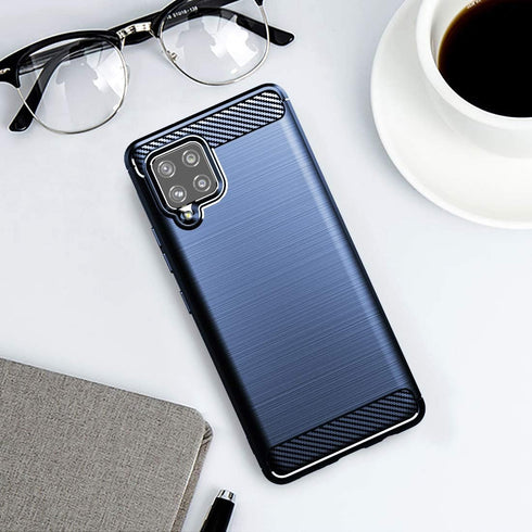 Osophter for Galaxy A42 5G Case Samsung M42 5G Case Shock-Absorption Flexible TPU Rubber Protective Cell Phone Cover for Samsung Galaxy A42 5G(Nav...