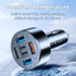 66W Multi-Port USB C Car Charger, PD&QC3.0 Super Fast Charger Cigarette Lighter Plug Adapter for iPhone/Android/Samsung/iPad Pro and More......