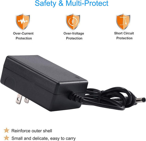 15V 2A Power Supply Adapter - COOLM AC 100-240V 50-60hz DC 15 Volt 2 amp 30W Charger Transformer Interface Size 5.5x2.5mm 15V/2A 2000mA...