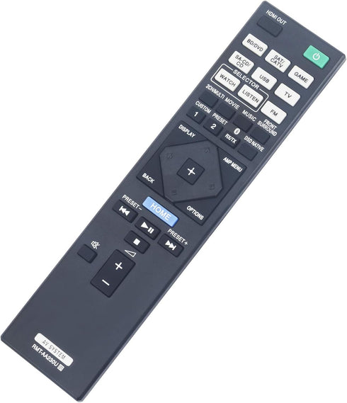 New RMT-AA230U Replaced Remote Control fit for Sony Home Theatre AV Receiver RMT-AA230U STR-DN1070 STRDN1070...