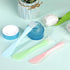 Silicone Facial Mask Applicator, 4 Pcs Reusable Double-End Face Mask Brush Washable Beauty Spatula Comestic Tools for Clay, Cream, Gel, and Mud Fa...