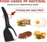 Egg Flipper Spatula Tongs - 2 in 1 Grip and Flip Spatula, Egg Flipper Spatula for Kitchen Use, Multi-purpose Non-Stick Kitchen Gadgets for Pancake...
