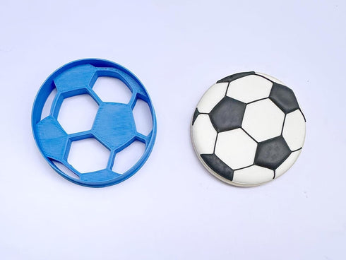 SOCCER BALL COOKIE CUTTERS WITH JERSEY American Soccer Football Sport Small Large Balls With Jersey Uniform T-Shirt Made In USA Cookie Cutters For...