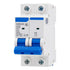 Baomain Low-Voltage Mini Circuit Breaker NXB-63(DZ47-63) C40 40A 2 Pole 400V DIN Rail Mount White...