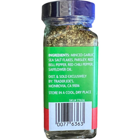 Trader Joe's Aglio Olio Garlicky & Spicy Seasoning Blend, 1.7 oz (Pack of 1)...