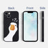 Funny Goose Phone Case for iPhone 11 Silly Duck Case Cover Liquid Silicone Soft Gel Rubber Anti-Scratch Durable Girly Women Phone Case Microfiber ...