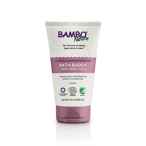 Bambo Nature Bath Buddy Hair & Body Wash, 5 fl oz Tube, 1 Count...