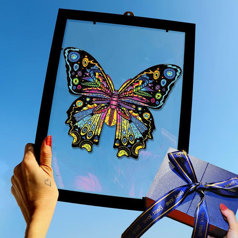 Wooden Puzzles for Adults,Wooden Animals Shaped Puzzles,Unique Shaped Jigsaw Puzzles,Magic Wooden Jigsaw Puzzles, Wood Puzzles Adult, Unique Puzzl...