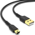 3ft Mini USB Cable, Standard USB 2.0 to Mini B Male Charger Cord Durable USB Mini to USB Charging Cable Compatible with PS3 Controller, MP3 Player...