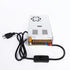 DROK 4FT Power Cable 3 Prong Grounding Plug, AC Power Cord Extension Cord with Switch On/Off and Fork Terminal Connectors, AC/DC Adapter 18 AWG fo...