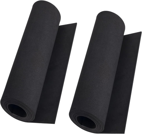 2-Pack Black Eva Foam Cosplay Sheets roll, Premium eva Craft Foam 3mm Thick, 13.9" x 59", High Density 86kg/m3 for Cosplay Costume, Crafts, DIY Pr...