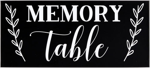 Juvale Celebration of Life Decorations Memory Signs for Funeral, Memorial Service, Graduation, Wedding, Bridal Shower, Birthday Party Celebration,...