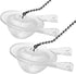 3-Inch Toilet Flappers Replacement Kit for Gerber 99-827, 3 Inch Toilet Flush Valve with Stainless Chain and Hook, High Performance Silicone Toile...