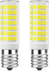 TAIYALOO E17 LED Bulb Dimmable, 7W Microwave Oven Bulb, Daylight White 6000K, 60W Halogen Bulb Replacement for Microwave, Over Stove Appliance, Ra...