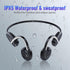 Bone Conduction Headphones Bluetooth 5.3 Open Ear Headphones IPX6 Waterproof 8 Hours Playtime Wireless Earphones Bluetooth Headset with Mic for Ru...