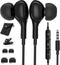 3.5mm Earbuds Wired with Mic for Samsung A14 A32 A15 A13 5G Wired in-Ear Headphones 3.5mm Headphone Jack Stereo Magnetic Earphones Wired for Samsu...