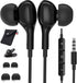 3.5mm Earbuds Wired with Mic for Samsung A14 A32 A15 A13 5G Wired in-Ear Headphones 3.5mm Headphone Jack Stereo Magnetic Earphones Wired for Samsu...
