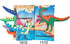 Baby Plush Cloth Book Toy ,Soft Crinkle Books for Babies, Non Toxic Fabric Touch and Feel Crinkle Cloth Books Early Educational Stimulation Toys f...