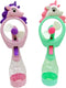 Unicorn Misting Spray Bottle Fan Kids Personal Cooling Mist Portable Handheld Humidifier Powered Fans with Mist for Girls, Set of 2...