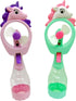 Unicorn Misting Spray Bottle Fan Kids Personal Cooling Mist Portable Handheld Humidifier Powered Fans with Mist for Girls, Set of 2...
