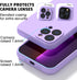 ABITKU Silicone Compatible with iPhone 13 Pro Case 6.1 inch 2021, with Camera Protection, Liquid Silicone Gel Rubber Full Coverage Phone Case with...