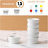 Mini Ramekins 1.5 oz, Vidalenta Dipping Sauce Cups, Tiny Ramekins Dip Bowl Porcelain Souffle Dish Set of 6, Small Ramekins Dessert Cups Small Bowl...