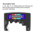2PACK BT-886 Battery Tester Checker BatteryTester for Battery C D 9V AA AAA 1.5V -black...