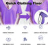 Quick Clothing Fixer,Quilt Tacking Gun, Mini Stitchy Gun,Mini Stitch Hemming Gun for Clothes,Instant Button Garment Connector?Purple?......