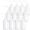 12 Pcs Lab Squeeze Bottle 250ml Plastic Safety Wash Bottles Squirt Bottle Tattoo Bottle for Cleaning Water Tools Plant Irrigation Experiments Tatt...