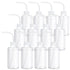 12 Pcs Lab Squeeze Bottle 250ml Plastic Safety Wash Bottles Squirt Bottle Tattoo Bottle for Cleaning Water Tools Plant Irrigation Experiments Tatt...
