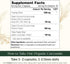 Sewanti Organic Curcumin Extract 95% with Black Pepper, Indian Long Pepper and Ginger 60 Vegan Capsules...