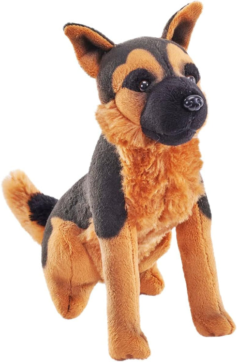 Wild Republic Rescue Dog, German Shepherd, Stuffed Animal, with Sound, 5.5 inches, Gift for Kids, Plush Toy, Fill is Spun Recycled Water Bottles...