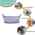 Pet Grooming Tools Pet Trim Playpen tent Fence/Foldable Dog Pool ?depilation Keep The Floor Clean Light Blue Cat Hair/Dog Hair Catcher ?Indoor Out...