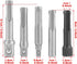Fafeicy Socket Wrench Adapter, 3PC SDS Plus Steel Socket Adapter 2PC SDS Socket Hexagonal Extension Electric Tool Accessories...