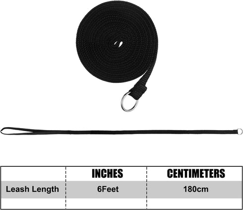 18 Pieces Slip Leads Dog Leash Pet Rope with O-Ring 6 Feet for Small Medium Large Dogs Grooming Shelter Rescues Walking Training (Neon Green, Oran...