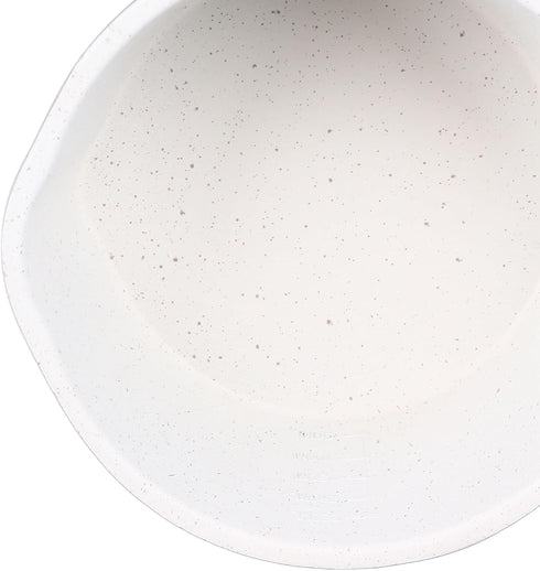 Kitchen Stovetop Sauce Frying Pan, Aluminum Nonstick Sauce Pot with Pour Spouts and Wooden Handle for Pouring Oil Heating Boiling Milk Frying Eggs...