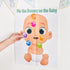 Funny Baby Shower Game - Pin The Pacifier - Includes 24 Stickers, Large Poster and Luxury Blindfold...