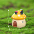 MAOMIA Resin Miniature Fairy Garden Mushroom House 4 Pcs Micro Landscape Garden Outdoor Decor Home Decoration Plant Flower Pots Ornaments...