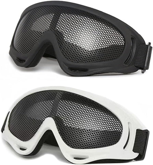 ARMADIO Airsoft Protective Goggles High Density Metal Mesh Goggle Military Tactical Goggles Safety Glasses for Outdoor Sports...