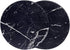 Coasters for Drinks, WAYIFON 6 PCS Premium PU Leather Drink Coasters with Holder, Heat Resistant Round Cup Mat Pad - Protect Table from Stains and...