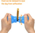 2024 Upgraded Bully Stick Holder for Dogs, Dog Treat Chew Holder, Fits All Dog Sizes?Security Hold Device, Small/Blue....