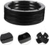 Wakauto 4 Pairs 6.5 inch Car Speaker Spacer Adapter Stackable Sturdy Plastic Speaker Mount Bracket Ring for Car...