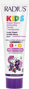 RADIUS Kids Super Duper Immunity Power Toothpaste 2.5 Oz - Super Duper Bubble Berry Mint - Pack of 1...