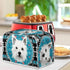 4 Slice Toaster Cover West Highland White Terrier Appliance Toaster Cover Westie Blue Mandala Universal Fit Wide Slot Bread Maker Protective Cover...